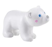 HABA - Little Friends - Bébé Ours Polaire - 305448 - Figurines à Collectionner - Dès 3 Ans Blanc