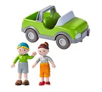 HABA - Little Friends - Ensemble Véhicule Tout-Terrain - Figurine - 3 Ans et Plus - 306703