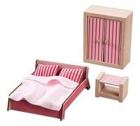 Haba Little Friends Meubles pour Maison de Poupée Chambre d'Adultes, 301988 G