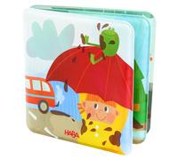 HABA Livre de Bain : Jour de lessive, Adieu la Boue ! - Livre de Bain astucieux avec l'effet saleté-Effacement pour Les Enfants dès 1 an - Bain, Jeux & Apprentissage - 2012343001