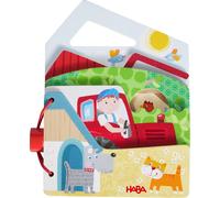 Haba Livre En Bois Pour Bébé Tracteur