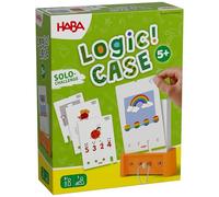 HABA Logic! Case Starter Set 5+ - Jeu éducatif de réflexion et de logique - Coffret de Voyage pour Enfants dès 5 Ans - Référence 2013042001