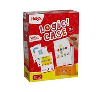 HABA Logic! Case Starter Set 7+ | Jeu de logique coloré et Jeu de Voyage pour Les Enfants à partir de 7 Ans - 77 défis passionnants et Jouet éducatif innovant - 2013177001
