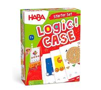 HABA - Logic! Case Starter Set 7+ - Jeux de société Enfant - Logique et énigme - Autonome - Petit Format - Voyage - 7 Ans et Plus - 306929