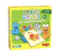 HABA - Logic! Games - Les Acrobasticots - Jeux de société - Jeux de logique - 60 Casse-têtes - 5 Ans et Plus - 306817
