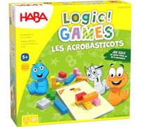 HABA - Logic! Games - Les Acrobasticots - Jeux de société - Jeux de logique - 60 Casse-têtes - 5 Ans et Plus - 306817