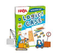 HABA Extension LogiCASE Chantier de construction – Jeu d'énigmes 6 ans et plus – Coloré (Réf 306126)