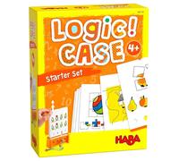 HABA - LogiCASE Starter Set 4+ - Jeu d'Énigmes pour Réflexion Logique et Concentration - 77 Énigmes par Kit - Enfants 4 ans et +