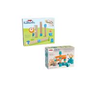 HABA Lot de 2 blocs de construction Kullerbü - Colonnes de hauteur - Kit complémentaire et piliers hauts à partir de 2 ans