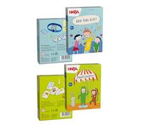 HABA Lot de 2 jeux unisexes Pantomime & Qui suis-je ? - Multicolore - Taille unique