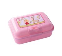 HABA- Lunch Box Vicki & Pirli - Boite préparation Sandwich école - Goûter Enfant - Boite Rose Fille - Lavable - 300391
