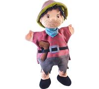 HABA - Marionnette Brigand - Jeux de rôle pour Enfant - Marionnette en Tissu pour des théâtres - 18 Mois et Plus - 306244
