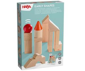 HABA Mes Premiers Blocs de Construction - Set de démarrage : Cubes en Bois pour bébés et Tout-Petits dès 1 an. Jouet éducatif et Cadeau pour Premier Anniversaire