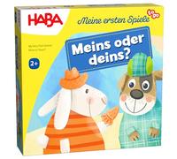 HABA Mes Premiers Jeux à emporter - Le Mien ou Le vôtre ? - Jeu coopératif pour Enfants à partir de 2 Ans - Jeu éducatif en déplacement pour 1 à 4 Joueurs - 2012218001