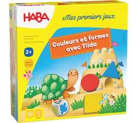 HABA - Mes Premiers Jeux - Couleurs et Formes avec Tilda - Jeux de société Enfant - Un Jeu de coopération et de classement - 2 Ans - 307045