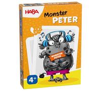HABA Monster Peter - Jeu de Cartes Classique pour Enfants à partir de 4 Ans - Favorise l'attention et la Coexistence Sociale - 2013366001