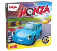 HABA Monza - Fast-Paced Board Game & Racing Game for Children Ages 5 and Up - Includes 6 Colourful Wooden Cars & Colour Dice - 2012226002