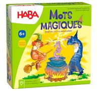 HABA 5486 - Mots Magiques - Jeu éducatif dès l'âge de 6 Ans pour l'apprentissage des Lettres, pour Les débutants pour la scolarisation, Jeu de Voyage et de Souvenirs