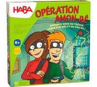 HABA - Opération Amon Rê calcul - Jeu de société Enfant et Famille - Jeu éducatif et de calcul Mental - 2 à 4 Joueurs - 8 Ans et Plus - 5768