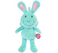 HABA Peluche Lapin JoJo - Doudou Licorne Turquoise, 25 cm, dès 12 Mois | Univers Einhorn Glitzerglück - ultra-doux, lavable en machine, idéal doudou bébé et cadeau naissance