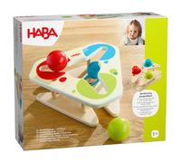 HABA Piste à Billes sur Pied Rouleau de Couleur - Jeu de Billes à partir de 1 an avec Couleurs & Fonction Parking - Prémonté & Compact, idéal pour Les Jeunes Enfants - 2012391001
