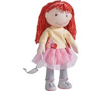 HABA Poupée Ava, poupée de 30 cm avec Lunettes, poupée en Tissu pour Enfants à partir de 18 Mois