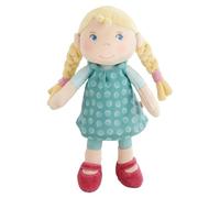 HABA Poupée câline Linnéa Poupée en Tissu Toute Douce de 25 cm, pour bébés et Tout-Petits - sans Scratch ni Coutures gênantes, dès 6 Mois - pour Les Premiers câlins - 2011848001