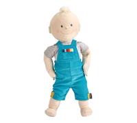 HABA Poupée en tissu unisexe avec ensemble de vêtements - Multicolore - Taille 43 cm