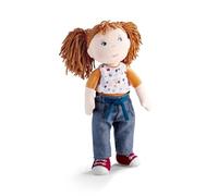HABA Poupée Malou - Poupée en Tissu de 30 cm pour Jouer et câliner - Matériaux Doux et lavables - Alternative idéale à la poupée en Peluche - Convient aux Enfants à partir de 1,5 an - 2010818001