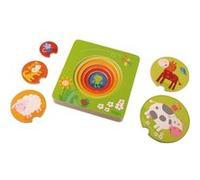 Puzzle en Bois les Amis de la Ferme HABA® - Puzzles bois 3D