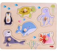 HABA Puzzle en bois Animaux marins 6 pièces 12 mois et plus 306543