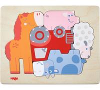 Haba Puzzle En Bois Animaux De La Ferme