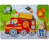 Haba Puzzle En Bois Camion De Pompier