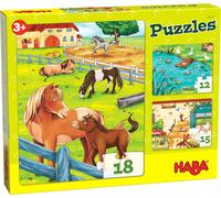 Haba Puzzles Animaux De La Ferme