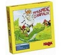 Haba Pyramide d'animaux Multicolore G