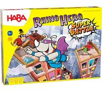 Haba Rhino Hero Super Battle Board Game Multicolore