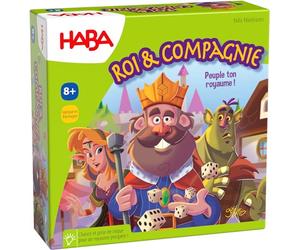 HABA - Roi & Compagnie - Jeu de Cartes et de Hasard - 8 Ans et Plus - Réf 303486