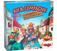 HABA - Roi et Compagnie : A la conquête des Territoires - Jeu de société - Un Jeu de dés stratégique - 8 Ans et Plus - 306402