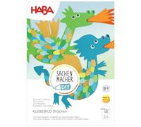 HABA Sachenmacher Ensemble de Bricolage Fenêtre Dragon (2 Pièces) - Kit pour Enfants dès 5 Ans, Création Dragon avec Écailles & Stickers, Motricité Fine - 2013238