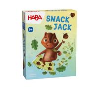 HABA Snack The Nuss! - Jeu de Cartes Amusant pour Les Enfants à partir de 6 Ans - Compétence Tactique requise - Idéal pour Un Plaisir de Jeu Rapide - 2012820001