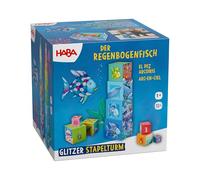 HABA Stapelturm Glitzer Der Regenbogenfisch