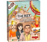 HABA - The Key - Sabotages à Lucky Lama Land - 305856 - Jeu d'enquête - Niveau débutant - 8 Ans et Plus
