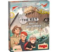 HABA- The Key - Vols à la Villa Cliffrock - Jeu de société Enfant et Famille - Jeu d'enquête et d'ambiance - Rejouable - Niveau Facile - 8 Ans + - 305544