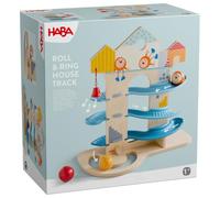 HABA Toboggan à Billes Kullerhaus - Circuit Billes en Bois dès 1 an | Avec effets sonores comme clochette et billes en bois qui s'entrechoquent pour stimuler la vue.