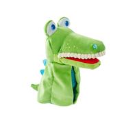 HABA unisexe neutre Marionnette omnivore Crocodile, 26 cm multicolore onesize