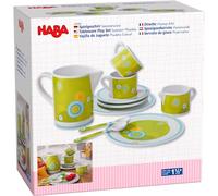 HABA Vaisselle de Poupée Été, 8 Pièces, Mélamine, pour Enfants dès 3 Ans