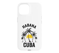 Habana Beach Souvenir T-Shirt Cuba 2021 Vacances Famille Coque pour iPhone 15