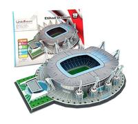 Habarri - ETIHAD Puzzle-Stade 3D - Petit Stade de Football 3D pour Les Enfants et Les Adultes - Mini Modèle de Stade de Football - Maquette de Construction - 130 Pcs