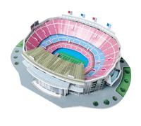 Habarri Mini Camp NOU Stadium Puzzle 3D - Puzzle-Stade 3D - Petit Stade de Football 3D pour Les Enfants et Les Adultes - Mini Modèle de Stade de Football - Maquette de Construction - 27 Éléments