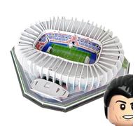Habarri Parc des Princes Stadion Puzzle 3D - Puzzle-Stade 3D - Stade de Football 3D pour Les Enfants et Les Adultes - Modèle de Stade de Football - Maquette de Construction - 123 Éléments